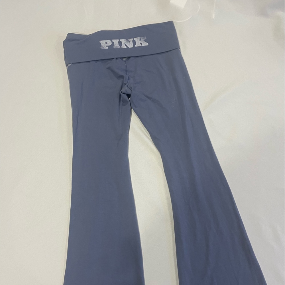 Victoria's Secret PINK Blue Yoga Pants